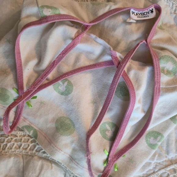 Vintage Y2k Playboy Polka Dot Camisole - Picture 4 of 4